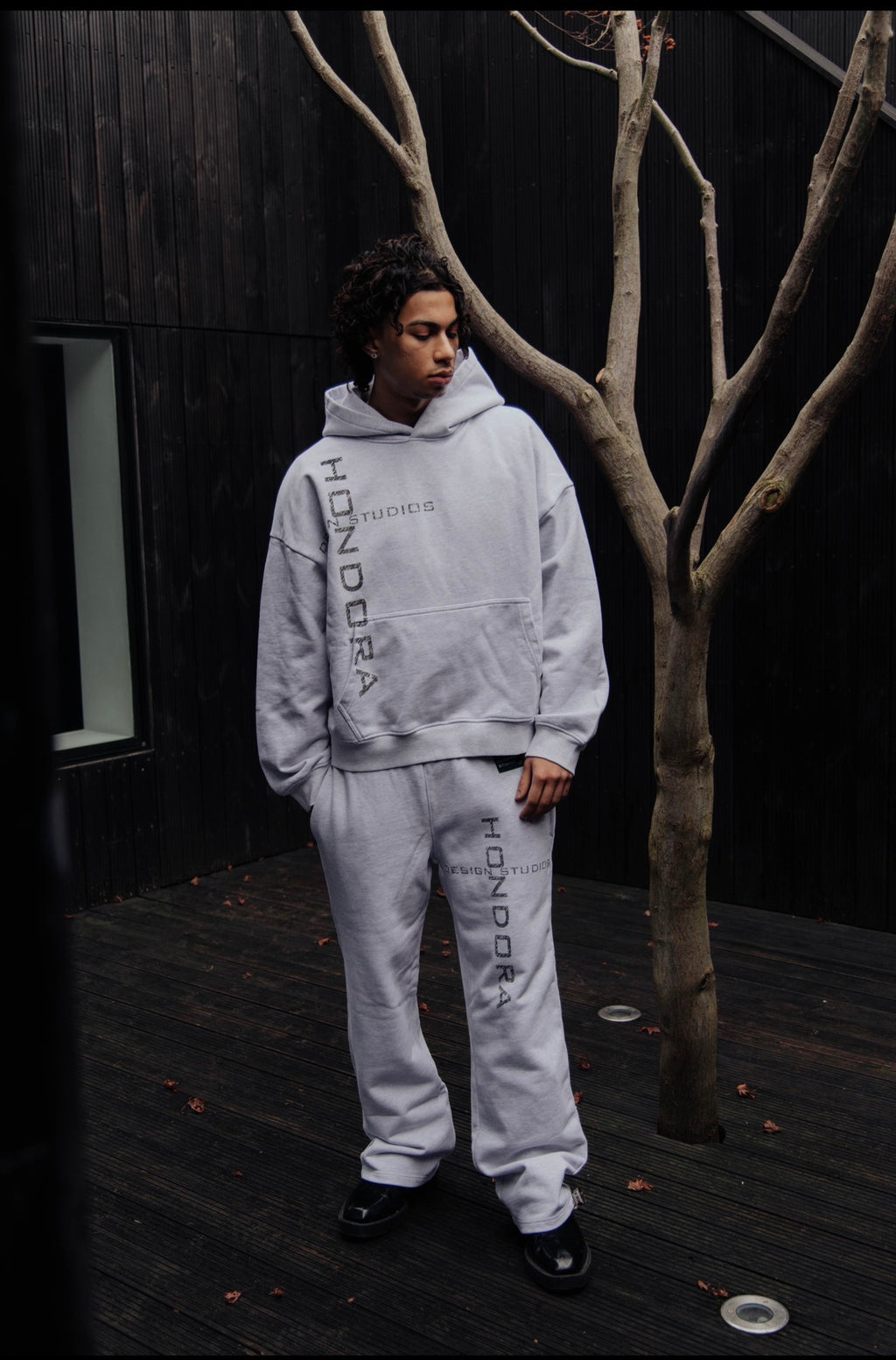 GREY STUDIO HOODIE