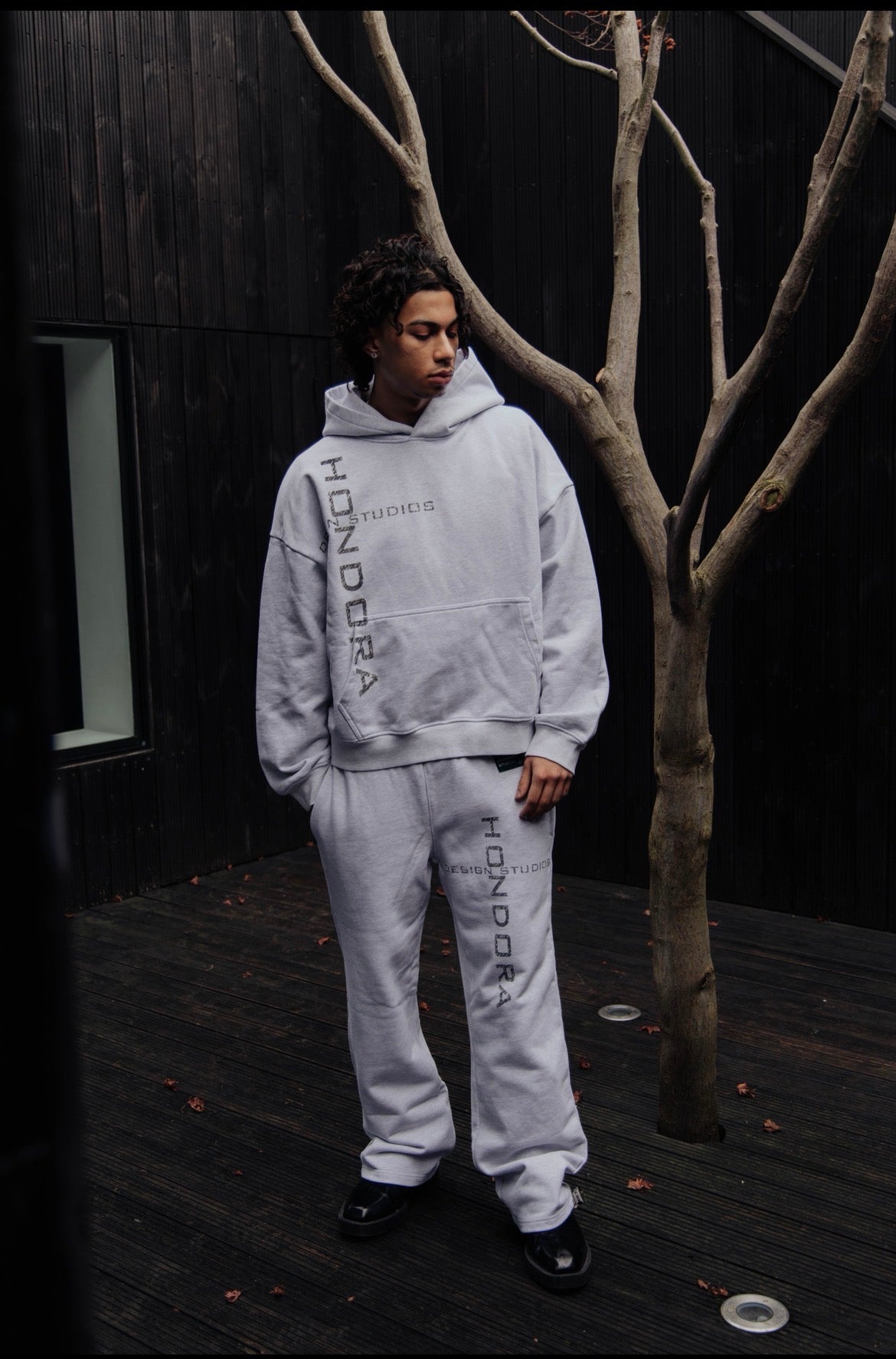 GREY STUDIO HOODIE