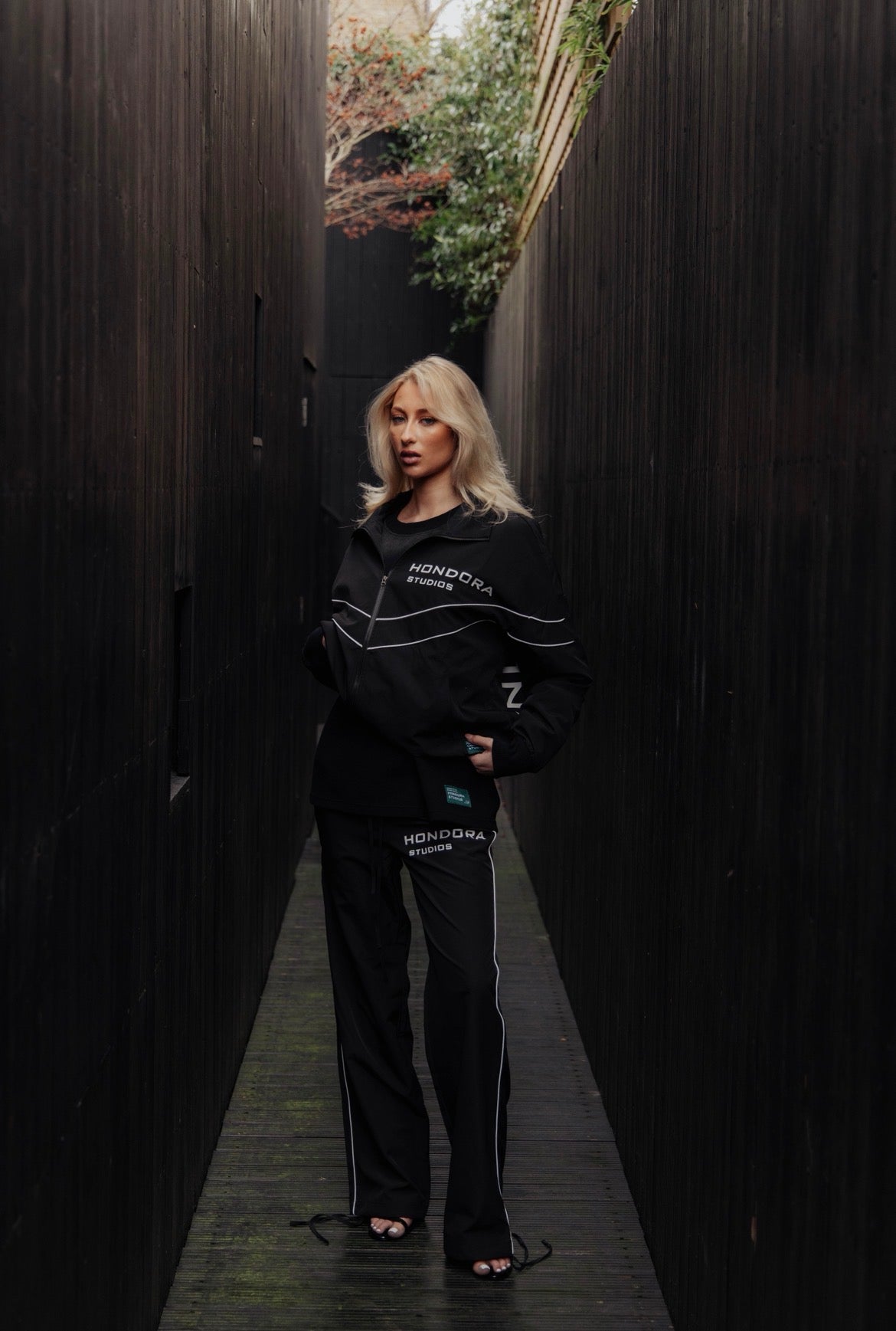 STUDIO BLACK TRACK JACKET