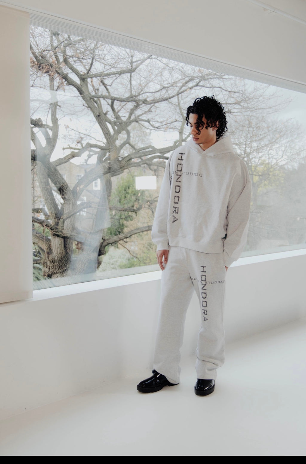 GREY STUDIO HOODIE