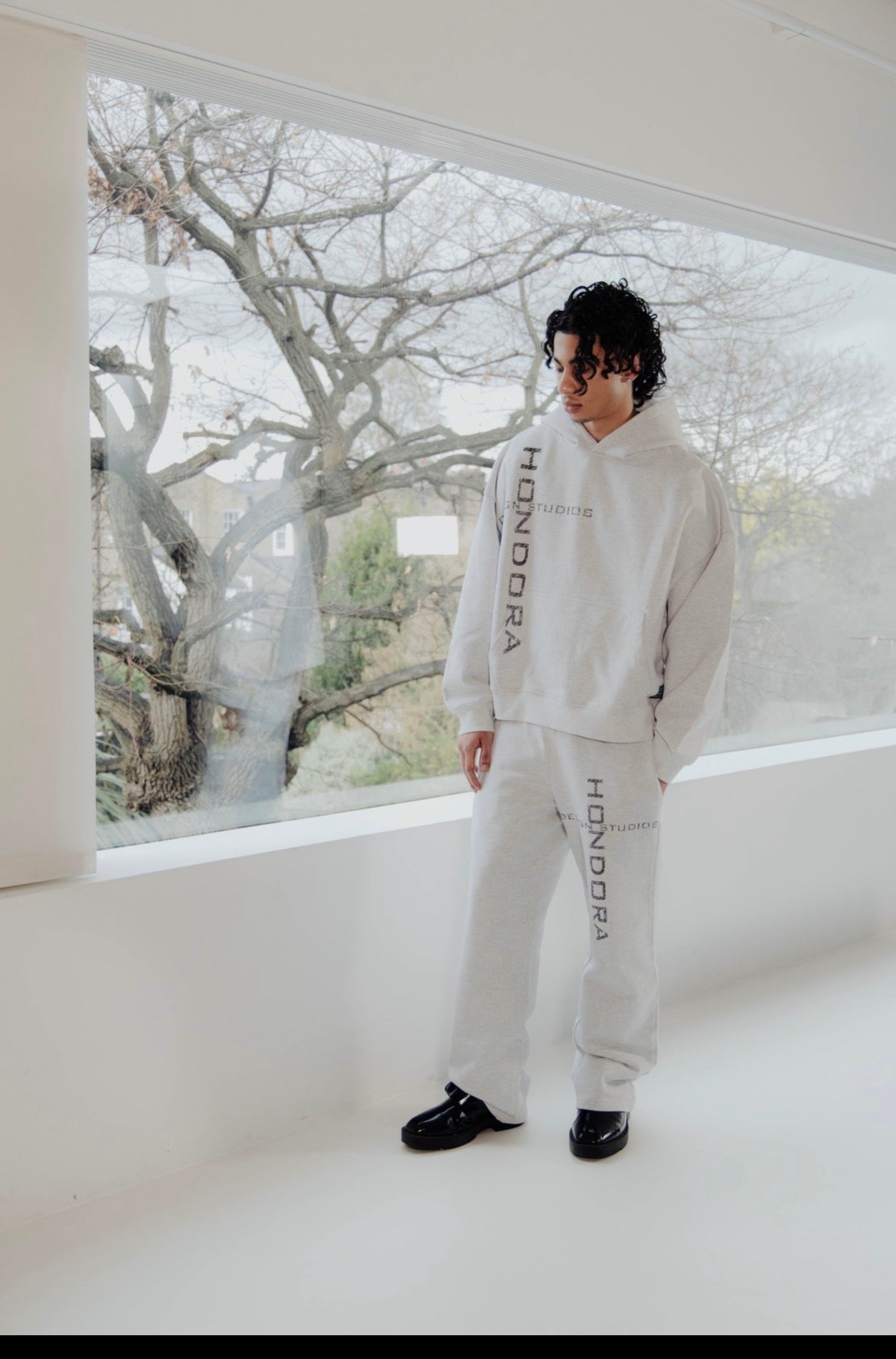 GREY STUDIO HOODIE