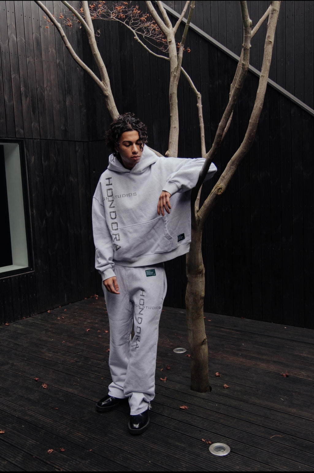 GREY STUDIO HOODIE